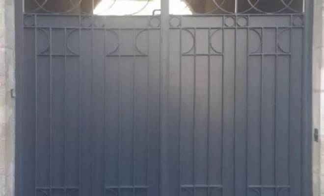 Portes métalliques sur Saint-Laurent-de-Lin, Château-du-Loir, RASQUIER VALLIOT