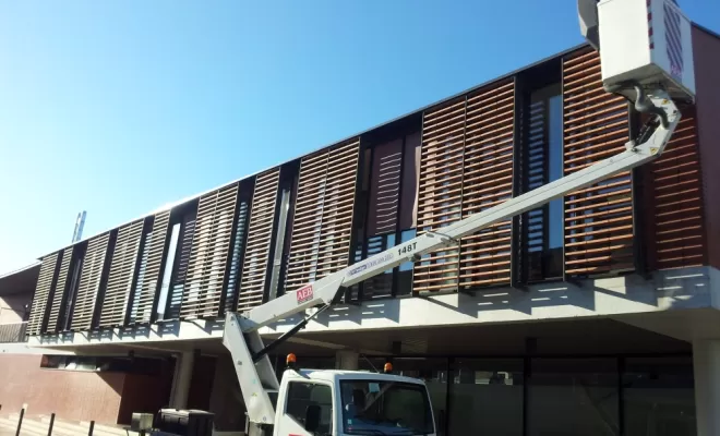 Travaux en nacelle, Château-du-Loir, RASQUIER VALLIOT